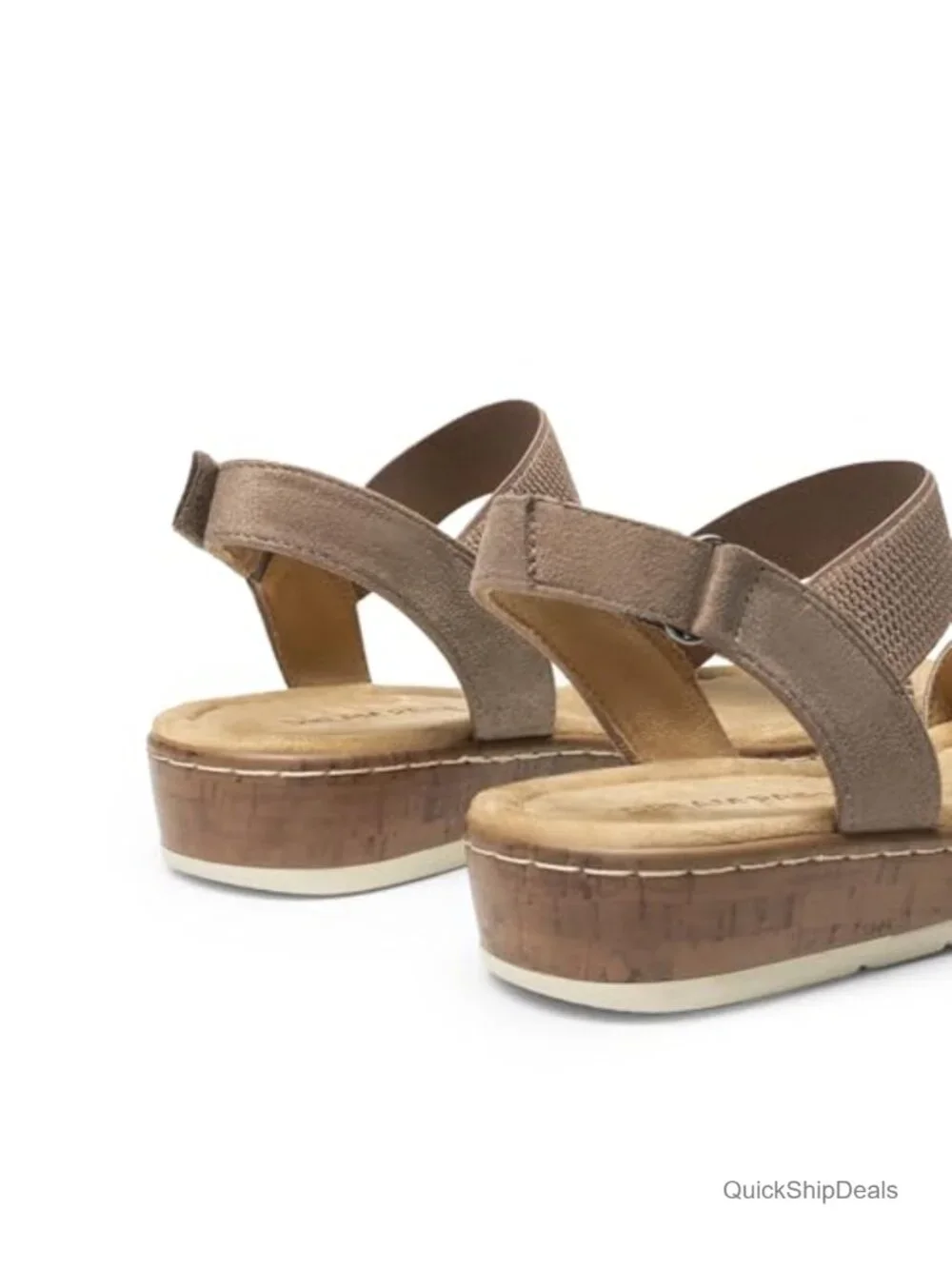 Women's Low Wedge Casual Sandals Breathable Cushioned